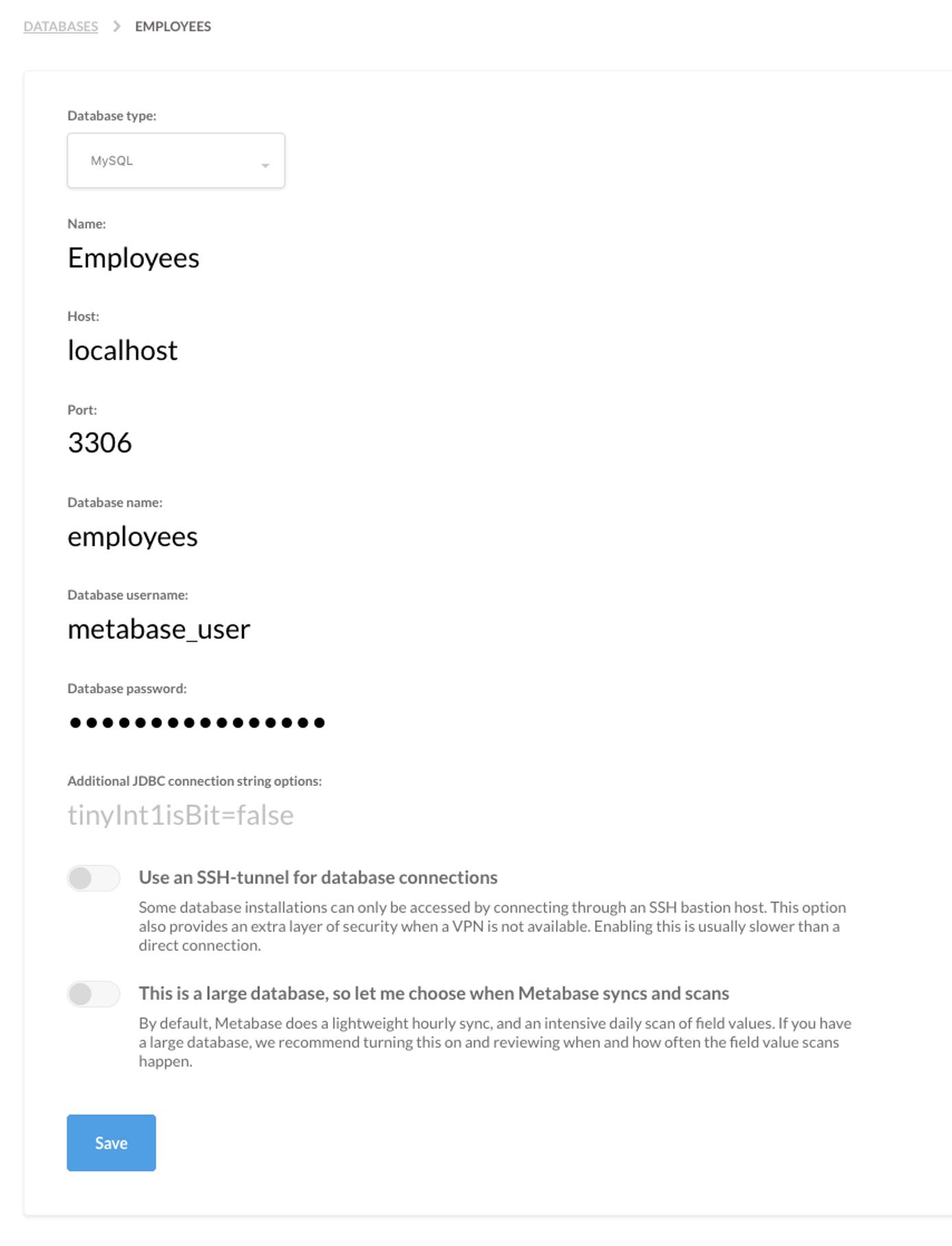MySQL Login Information MySQL Login Information